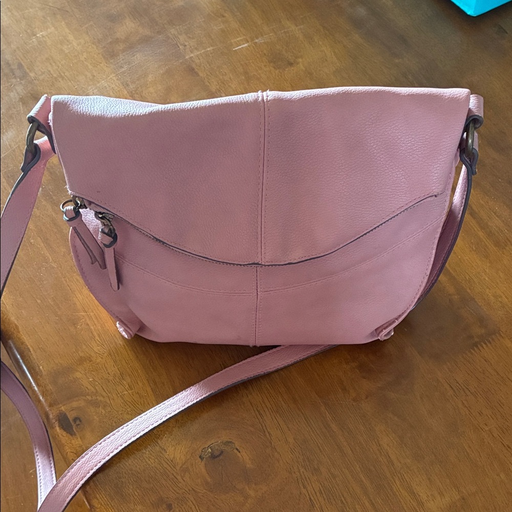 Chic Mauve Crossbody Bag